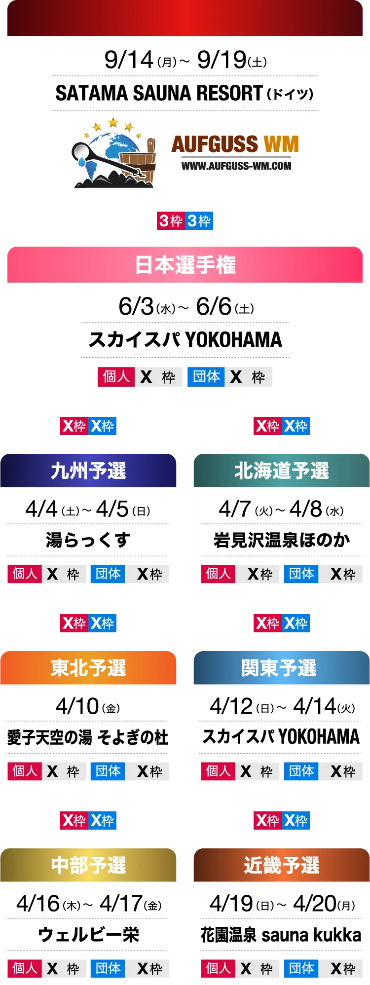 Aufguss Championship Japan2024